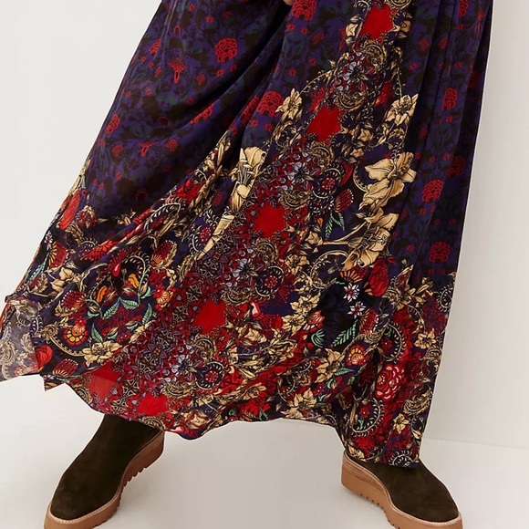 Anthropologie Elaine Ruffled Maxi Dress - Picture 9 of 11